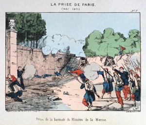 Die Einnahme von Paris, Mai 1871 von Unbekannt