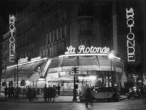 La Rotonde, Boulevard du Montparnasse, 1939 von Unbekannt