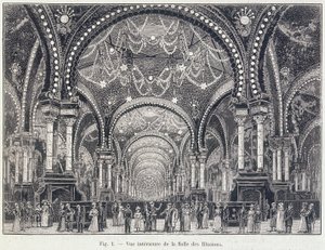 La Salle des Illusions, Paris, September 1900 von Unbekannt
