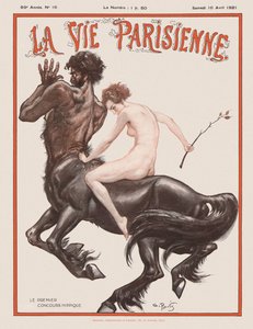 La Vie Parisienne Magazin Cover, 1921 von Unbekannt