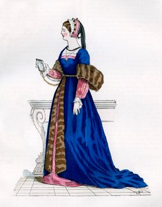 Dame vom Hof von Franz I. von Frankreich, 16. Jahrhundert, 1882-1884 von Unbekannt