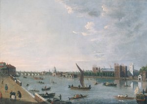 Lambeth Palace vom Horseferry von Unbekannt