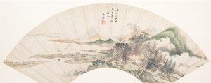 Landschaft im Stil von Huichong von Unbekannt