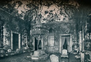 Großer Salon mit Porzellandecke, Königspalast, Madrid, ca. 1927 von Unbekannt