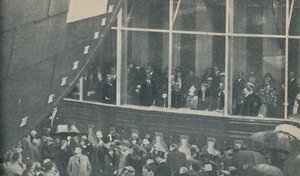 Stapellauf des neuen britischen Riesendampfers RMS Queen Mary, 26. September 1934, 1936 von Unbekannt