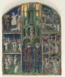 Blatt aus den Stunden des Herzogs Ludwig von Savoyen: Heilige Nereus und Achilleus, Mitte des 15. Jahrhunderts von Unbekannt