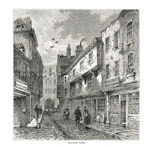 Leather Lane, 1878 von Unbekannt