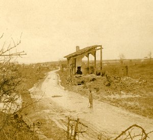 Les Hurlus, Nordfrankreich, um 1914-um 1918