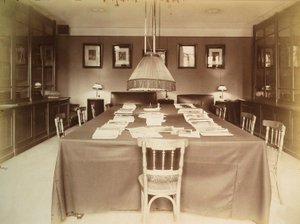 Bibliothek, Haus der Vereinigung für Literatur und Kunst, Russland, 1910er von Unbekannt