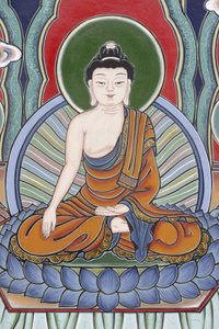 Leben des Buddha. Meditationshaltung von Unbekannt