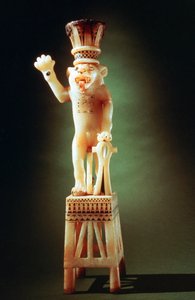 Löwenfigur aus dem Grab von Tutanchamun, 14. Jahrhundert v. Chr.