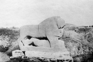 Löwe von Babylon Statue, Babylon, Babil, Mesopotamien, 1918