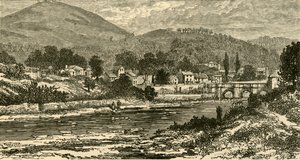 Llangollen-Brücke, 1898 von Unbekannt