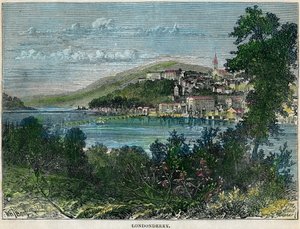 Londonderry, Ulster, Irland, ca. 1880 von Unbekannt