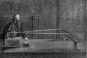 Lord Kelvins Spiegelgalvanometer, 1876 von Unbekannt