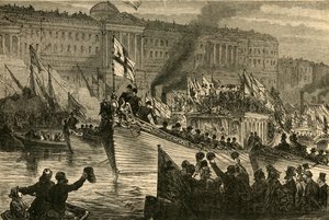 Wasserprozession des Lord Mayor, 1897 von Unbekannt