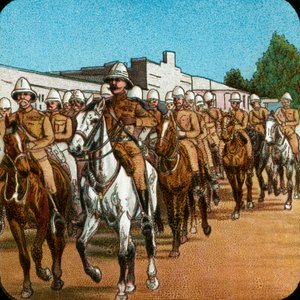 Lord Roberts betritt Pretoria, Burenkrieg, Südafrika, 1900