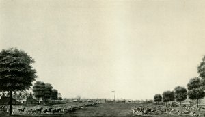 Lord Wellesley überprüft die Leibgarde in Ballygunje, um 1770, um 19250