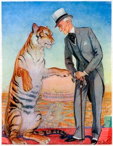 Lord Willingdon und Freund, 1934 von Unbekannt