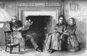 Lord und Lady Wolseley und ihre Tochter, ca. 1882-85 von Unbekannt