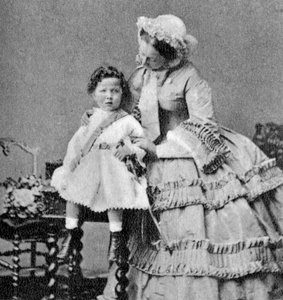 Louis Napoleon, Prinz Imperial, als kleines Kind, ca. 1858 von Unbekannt