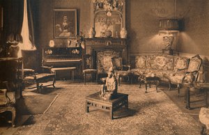 Louis XIV Zimmer in der kubanischen Botschaft in Brüssel, Belgien von Unbekannt