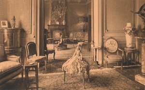 Louis-XVI-Zimmer in der kubanischen Botschaft in Brüssel, Belgien, 1927 von Unbekannt