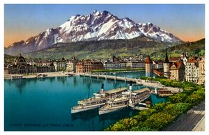 Luzern, Schweiz, 20. Jahrhundert