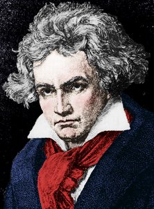 Ludwig van Beethoven 1770-1827, deutscher Komponist und Pianist, 19. Jahrhundert