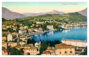 Lugano, Schweiz, 20. Jahrhundert von Unbekannt