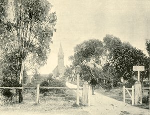 Lutherische Kirche, Tanunda, 1901 von Unbekannt