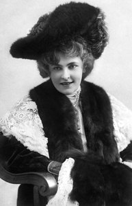 Madge Lessing 1866-1932, deutsche Schauspielerin, 1900er von Unbekannt