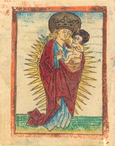 Madonna und Kind in einer Glorie, ca. 1475