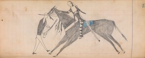 Maffet Ledger: Zeichnung, ca. 1874-81 von Unbekannt