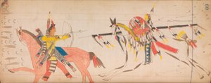 Maffet Ledger: Zeichnung, ca. 1874-81 von Unbekannt