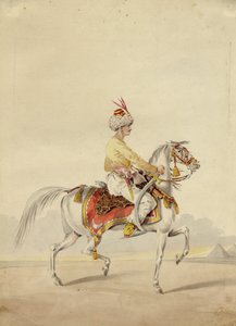 Mamluke zu Pferd, ca. 1825 von Unbekannt