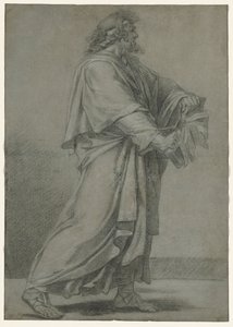 Mann zerstört Buch, 1700er Jahre