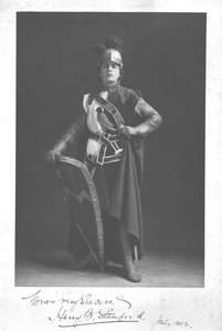 Mann in einer Rüstung, 1902