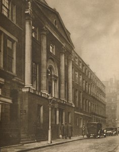 Herrenhaus gebaut von den Brüdern Adam für die Royal Society of Arts, um 1935 von Unbekannt
