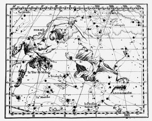 Sternbildkarte, 1775 von Unbekannt