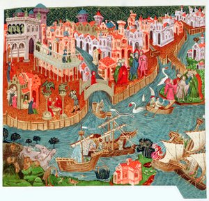 Marco Polo, venezianischer Kaufmann und Entdecker, 14. Jahrhundert von Unbekannt