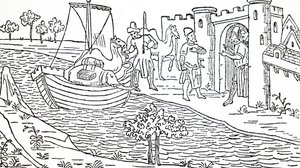 Marco Polo und seine Onkel kommen in Hormuz an