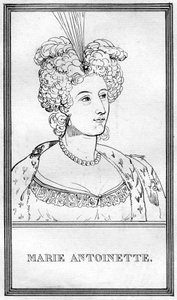 Marie Antoinette, Königin von Louis XVI. von Frankreich von Unbekannt