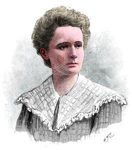 Marie Sklodowska Curie, polnisch-französische Physikerin, 1904 von Unbekannt