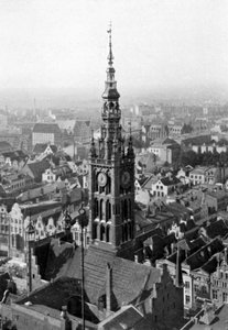 Marienkirche Kirchturm, Deutschland, 1926