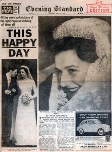 Hochzeit von Prinzessin Alexandra und Angus Ogilvy, 24. April 1963