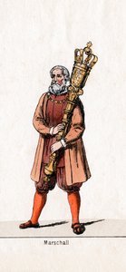 Marschall Kostümdesign für Shakespeares Stück, Heinrich VIII