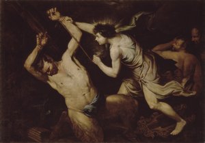 Marsyas und Apollo