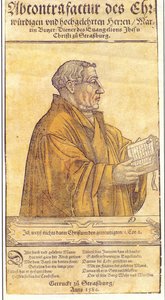 Martin Bucer 1491-1551 von Unbekannt