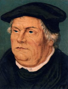 Martin Luther, deutscher protestantischer Reformator des 16. Jahrhunderts, 19. Jahrhundert von Unbekannt